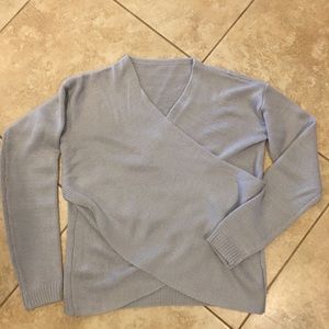 Gray sweater